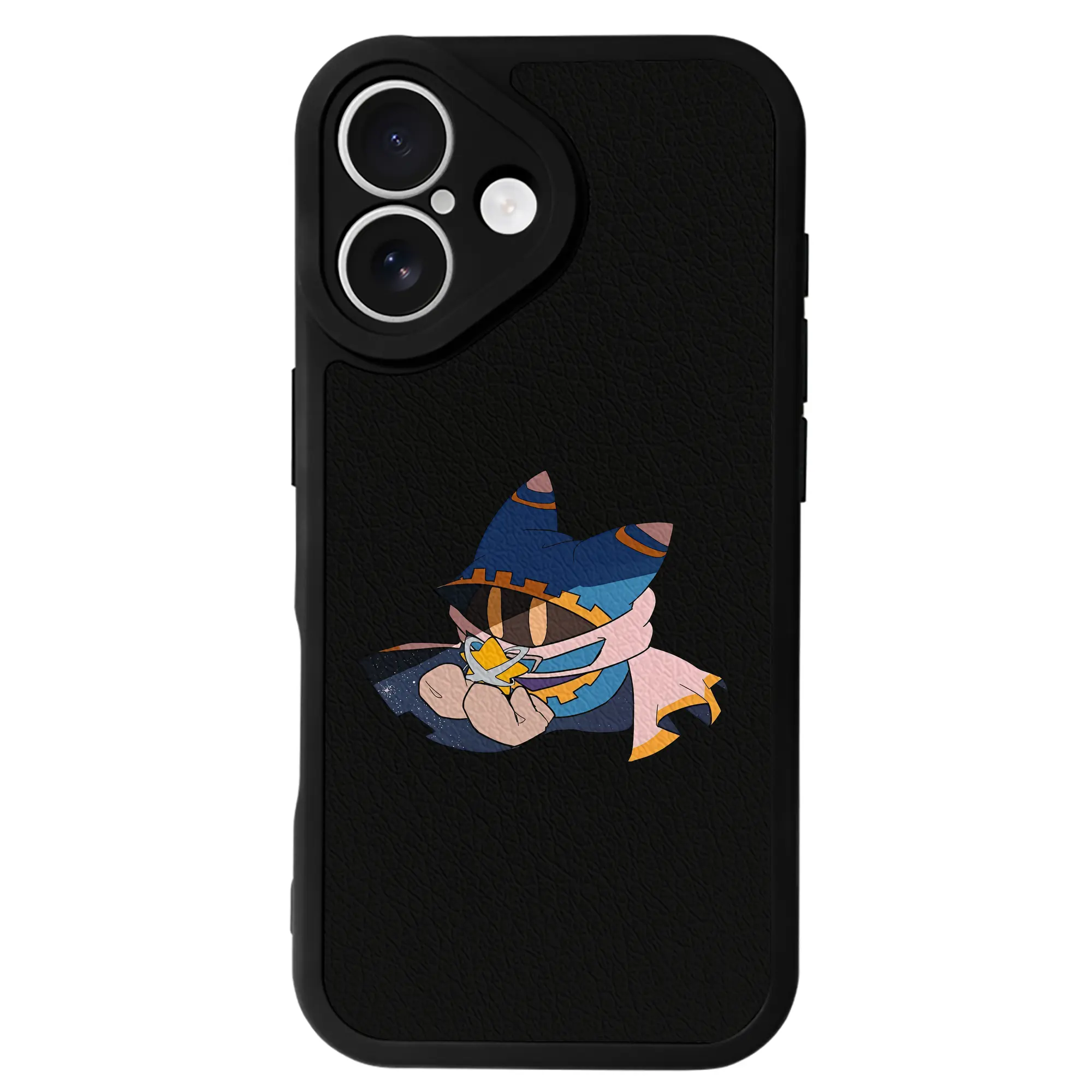 星のカービィ グッズ マホロア - IPhone 16シリーズ対応 ・ シリコンスマホケース ・ レザー調 ・ 高精度フィット ・ 耐衝撃 ・ ワイヤレス充電対応 ・ 精密カット